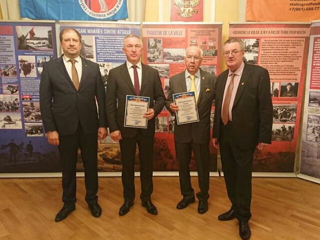 В Генеральном консульстве России в Страсбурге состоялось открытие выставки Фонда «Сталинградская битва».