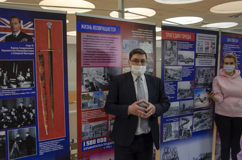 Выставка «Сталинград в британской истории» открылась в Волгогр