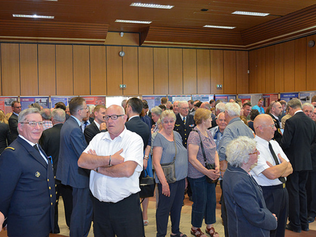 Выставка Фонда «Сталинградская битва» в г. Нуайе-Сен-Мартен (Франция). 7 мая 2018 года.
